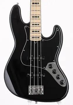 FENDER AMERICAN DELUXE JAZZ BASS N3 MAPLE FINGERBOARD BLACK 2013 USED
