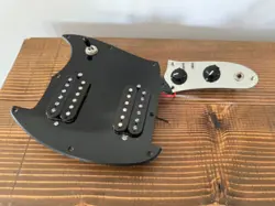 FENDER SQUIER SONIC MUSTANG HH SERIES LOADED PICKGUARD GUITAR PREWIRED WHITE