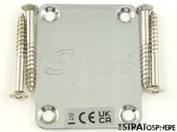 FENDER SQUIER AFFINITY SERIES JAGUAR NECK PLATE GUITAR CHROME