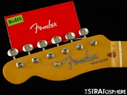 LEFTY FENDER AV II AMERICAN VINTAGE 1951 51 TELE NECK & TUNERS TELECASTER MAPLE