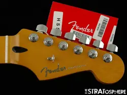 FENDER PLAYER PLUS SERIES STRATOCASTER STRAT NECK   LOCKING TUNERS 