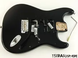 FENDER AMERICAN PROFESSIONAL II STRAT BODY   HARDWARE, ALDER, BLACK