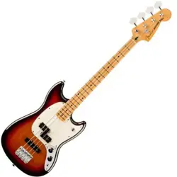 FENDER PLAYER II MUSTANG BASS PJ  MAPLE FINGERBOARD  3 COLOR SUNBURST      MEX