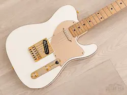 2017 FENDER HARUNA SIGNATURE TELECASTER ARCTIC WHITE W/ DIMARZIO PICKUPS, JAPAN
