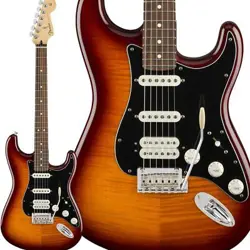 FENDER PLAYER STRATOCASTER HSS PLUS TOP, PAU FERRO , TOBACCO