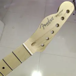 LEFT HAND 22 FRET TELE MAPLE GUITAR NECK FOR DIY FENDER REPLACE SATIN FINISHED