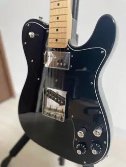 FENDER JAPAN TELECASTER CUSTOM ELECTRIC GUITAR BLACK