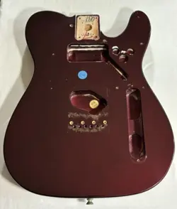 2002 FENDER TELECASTER STANDARD MIM BODY MIDNIGHT WINE