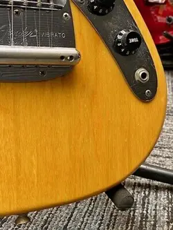 FENDER 1978 MUSTANG -NATURAL / ROSEWOOD- ASH BODY REFRETS VINTAGE SAFE DELIVERY