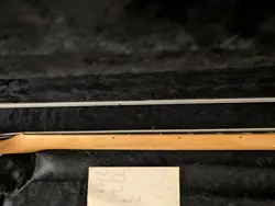 VINTAGE FENDER BULLET BASS DELUXE 1981-1983 LT. BROWN W/ORIGINAL CASE