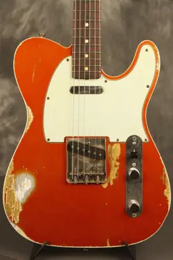 2014 FENDER CUSTOM SHOP '60 CUSTOM TELECASTER RELIC CANDY TANGERINE