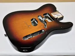 2012 FENDER AMERICAN STANDARD TELECASTER ALDER BODY SUNBURST USA TELE GUITAR