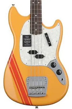 FENDER VINTERA II '70S MUSTANG BASS - COMPETITION ORANGE WITH ROSEWOOD