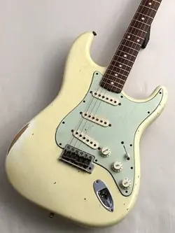 FENDER CUSTOM SHOP 1961 STRATOCASTER RELIC -OLYMPIC WHITE- BY DALE WILSON *FH536