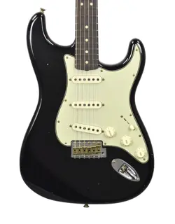 FENDER CUSTOM SHOP 63 STRATOCASTER JOURNEYMAN RELIC IN BLACK