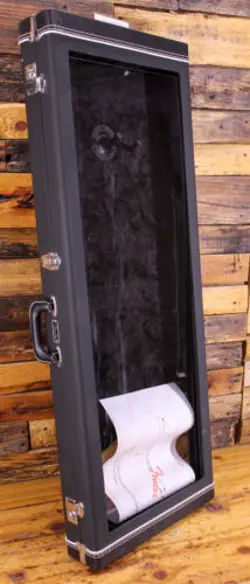 FENDER GUITAR DISPLAY CASE BLACK