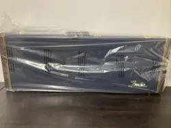 FENDER CLASSIC SERIES WOOD STRAT/TELE CASE NAVY BLUE ORANGE