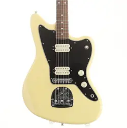 ELECTRIC GUITAR USED FENDER  PLAYER JAZZMASTER BUTTERCREAM PAU FERRO FINGERBORAD