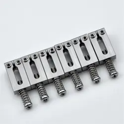 6 STRING STEEL STAINLESS BRIDGE SADDLES FOR FENDER STRAT TELE 10.5MM