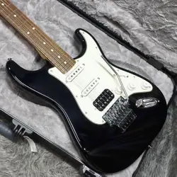 FENDER MADE IN JAPAN LIMITED STRATOCASTER FLOYD ROSE RW BLACK USED