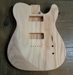 TELECASTER-STYLE GUITAR BODY, ASH, P90