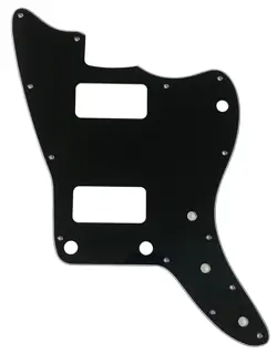GUITAR PARTS FOR FENDER US JAZZMASTER TV JONES GUITAR PICKGUARD 3 PLY BLACK
