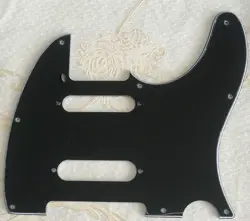 PICK FITS FENDER TELECASTER NASHVILLE TELE SS GUITAR PICKGUARD,3 PLY BLACK