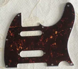 PICK FITS FENDER TELECASTER NASHVILLE TELE SS GUITAR PICKGUARD,BROWN TORTOISE