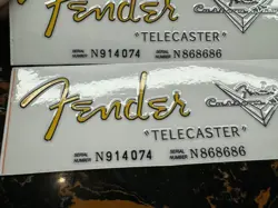 HEADSTOCK DECALS FOR