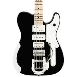 FENDER LIMITED-EDITION JACK WHITE TRIPLECASTER TELECASTER ELECTRIC GUITAR BLACK