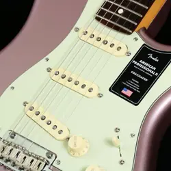 FENDER FSR AMERICAN PROFESSIONAL II STRATOCASTER BURGUNDY MIST METALLIC MATCHING