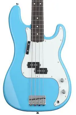 FENDER MADE IN JAPAN LIMITED INTERNATIONAL COLOR PRECISION BASS MAUI BLUE NEW