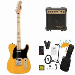 SQUIER BY FENDER SONIC TELECASTER MAPLE FB BK PG BUTTERSCOTCH BLONDE PG-10 AMPLI