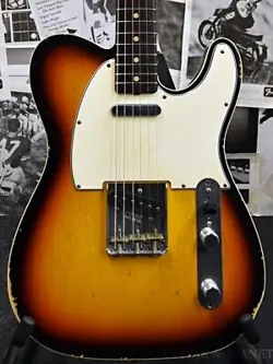 FENDER CUSTOM SHOP MBS 1962 TELECASTER CUSTOM JOURNEYMAN RELIC -3 COLOR SUNBURST