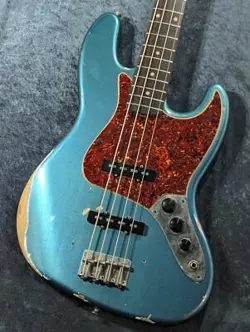 FENDER CUSTOM SHOP 1964 JAZZ BASS RELIC LAKE PLACID BLUE (2004)