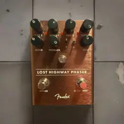 FENDER LOST HIGHWAY PHASER GUITAR PEDAL