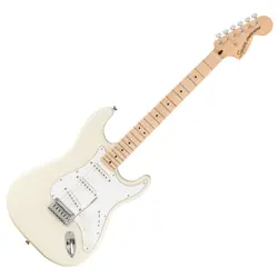 SQUIER BY FENDER AFFINITY SERIES STRATOCASTER MAPLE FINGERBOARD WHITE PICKGUARD
