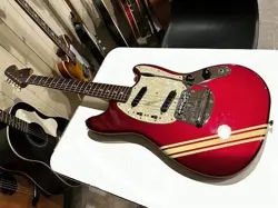 FENDER JAPAN MG73-78CO OCR MUSTANG OLD CANDY APPLE RED VINTAGE COLLECTION 2000S