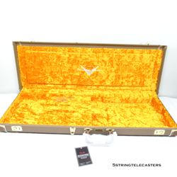 FENDER CUSTOM SHOP GUITAR CASE USA G&G BROWN 60S STRAT TELE ELECTRIC GUITAR CASE