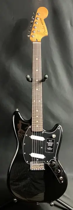 FENDER PLAYER II MUSTANG ELECTRIC GUITAR GLOSS BLACK FINISH