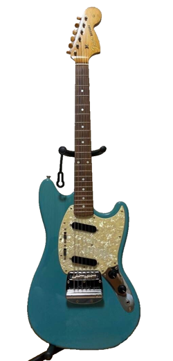 [FENDER JAPAN] MUSTANG 1997 - 2000 ELECTRIC GUITAR BLUE W/GIG BAG FROM JAPAN F/S