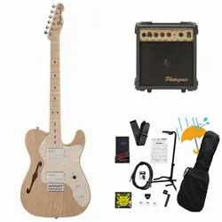 FENDER MADE IN JAPAN TRADITIONAL 70S TELECASTER THINLINE NATURAL PG-10 AMPLIFIER
