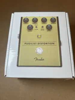 FENDER 0234534000 PUGILIST DISTORTION GUITAR PEDAL, OPEN BOX NEW