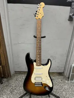 2012 FENDER STRATOCASTER 6 STRING ELECTRIC GUITAR SUNBURST MEXICO USED