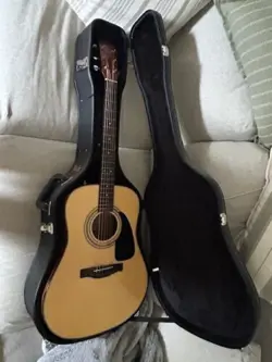 FENDER CD-60 ACOUSTIC GUITAR, BEIGE