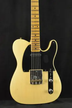 FENDER 1954 TELECASTER JOURNEYMAN RELIC AGED NOCASTER BLONDE 1-PIECE RIFT SAWN