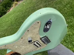 2002 FENDER TOM DELONGE SIGNATURE MODEL STRATOCASTER  SEAFOAM SURF GREEN MIM