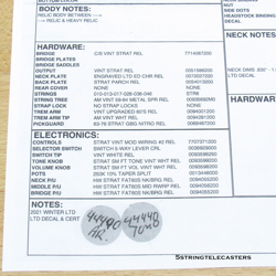 LOADED PICKGUARD H/W