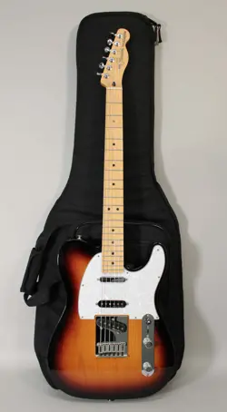 2018 FENDER DELUXE NASHVILLE TELECASTER 2 COLOR SUNBURST W/ GIG BAG