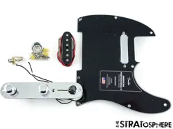 FENDER AMERICAN PROFESSIONAL II TELECASTER LOADED PICKGUARD, TELE V MOD PICKUPS.